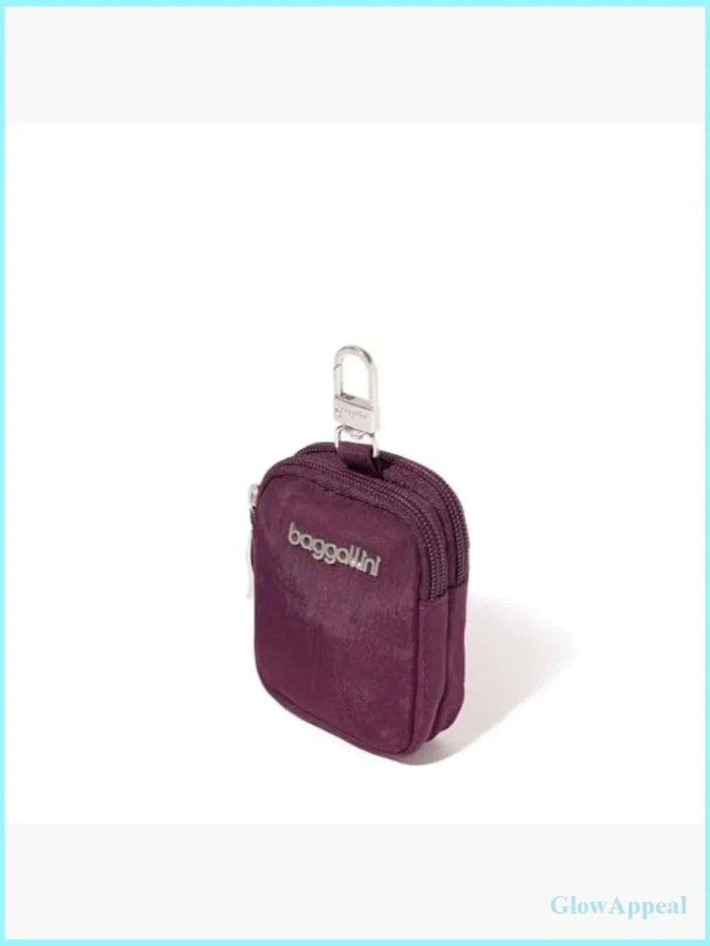 RFID-Blocking Mini Pouch with Clip-On Design - Featherlight & Compact